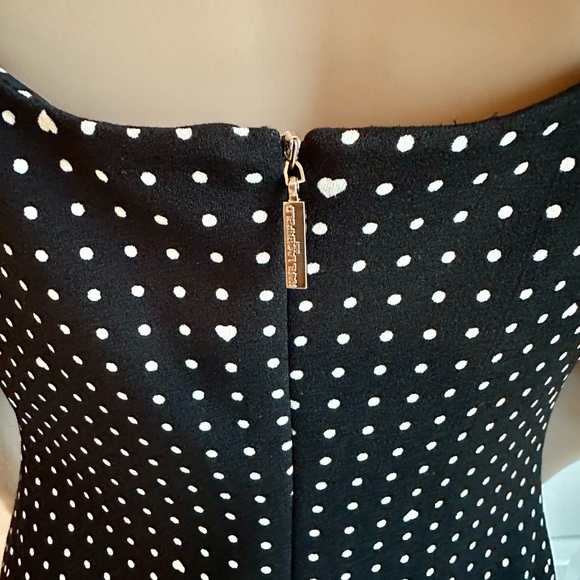 KARL LAGERFELD   Black and White Midi Dress - Picture 4 of 13